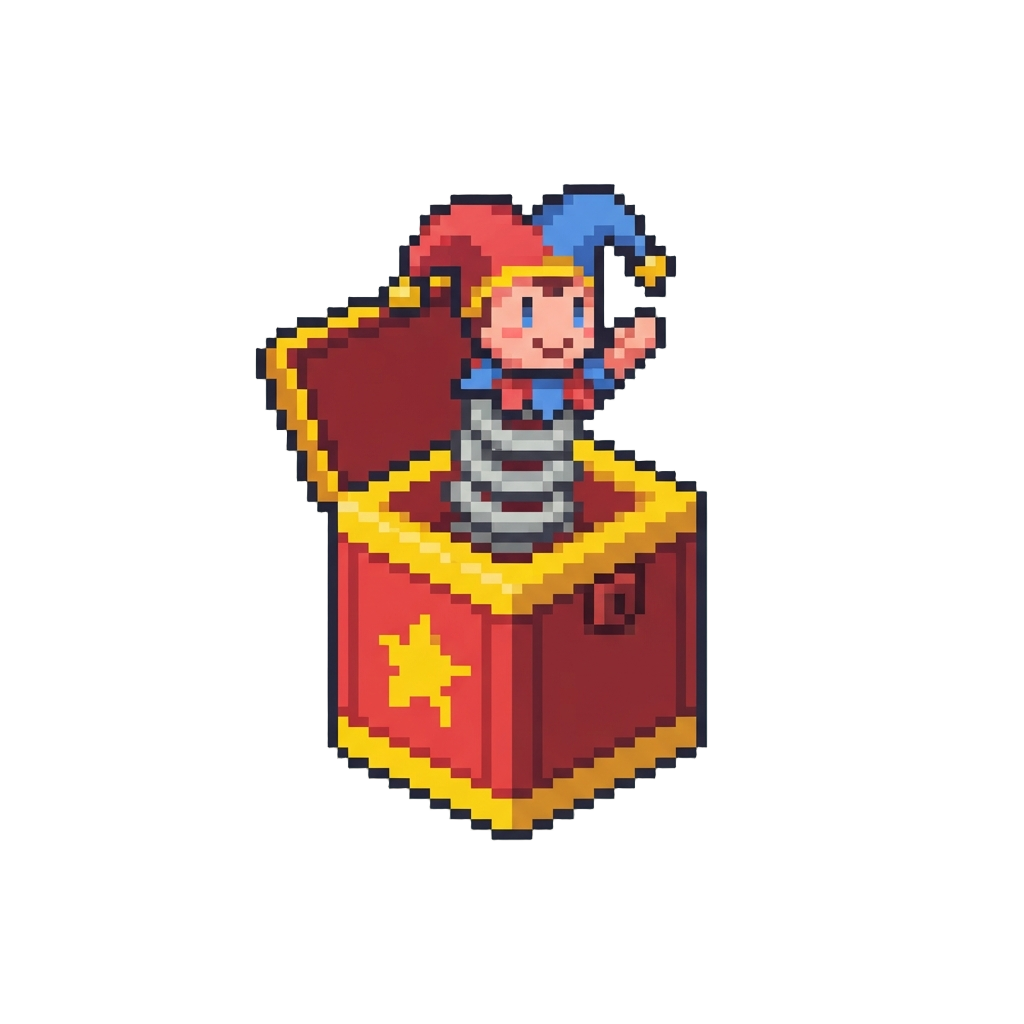 A Cheerful Jack-in-the-box Toy