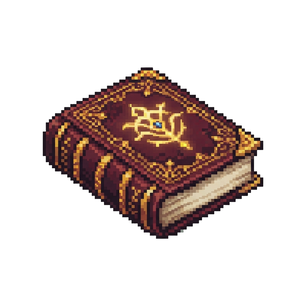 A Sacred Ancient Spellbook