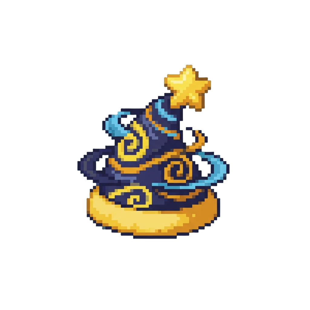 A Swirling Dizzy Star Hat