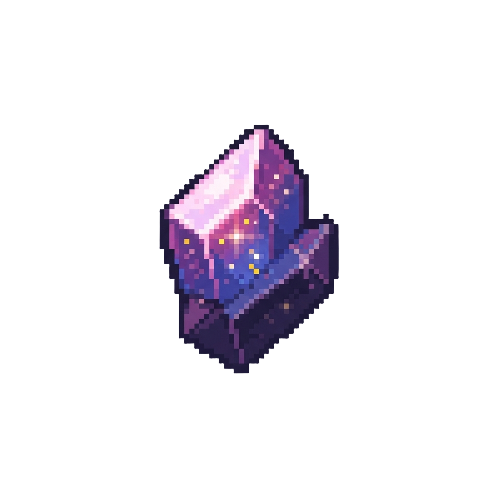 A Glowing Cosmic Crystal