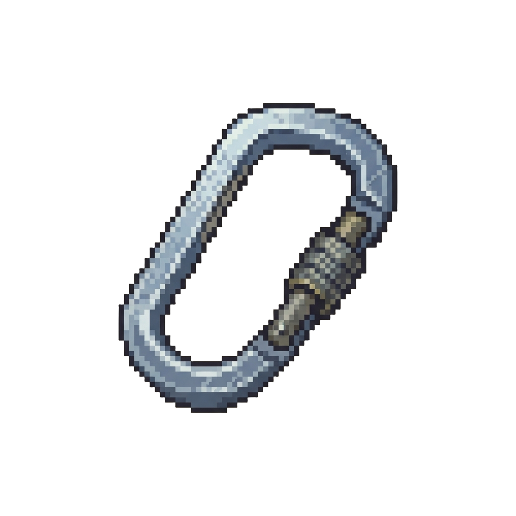A Lost Climbing Carabiner