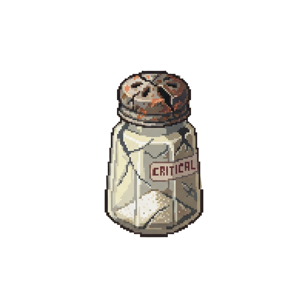 Salt Levels Critical!
