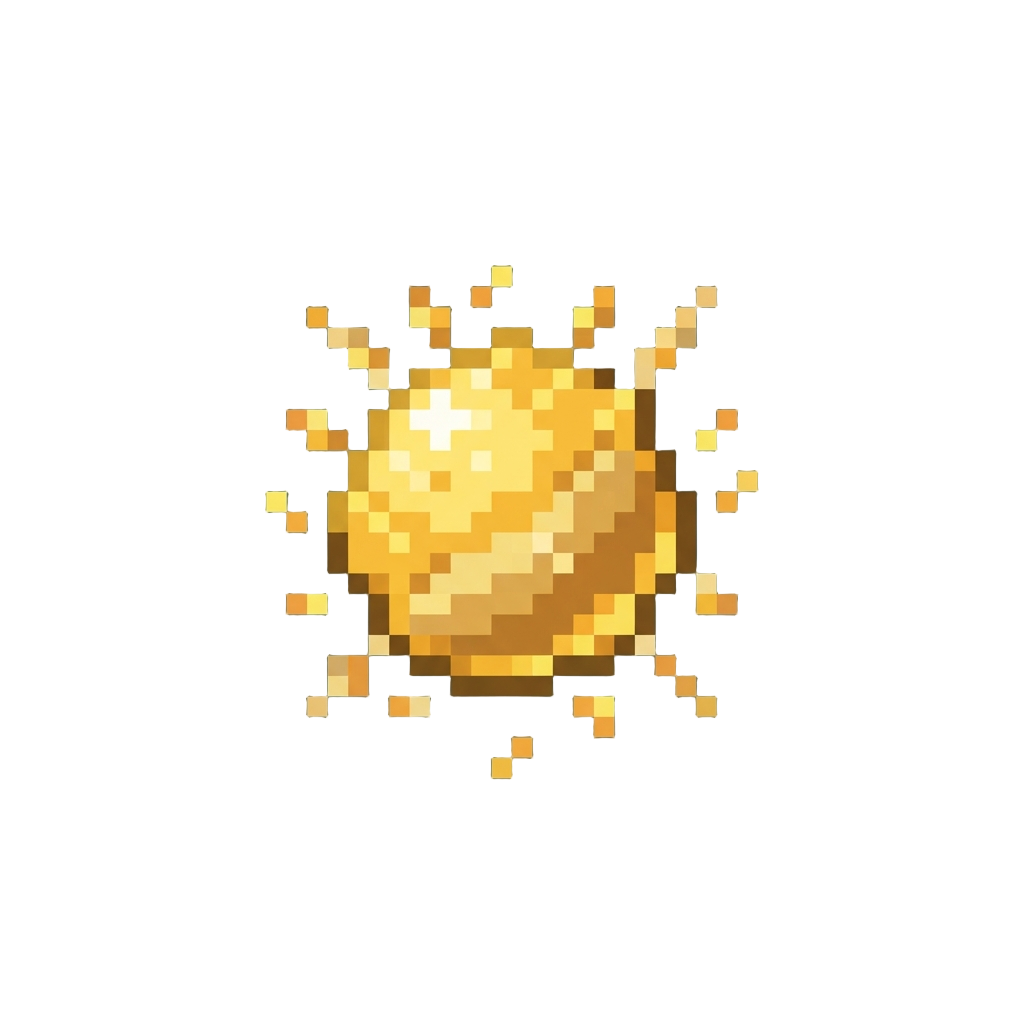 A Radiant Golden Power Aura