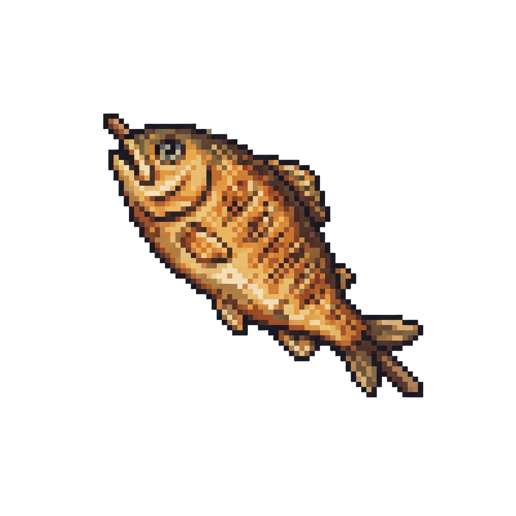 A Roasted Island Fish
