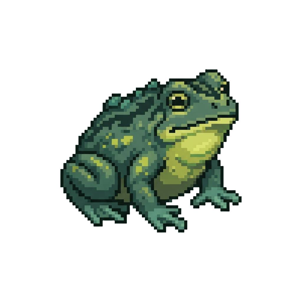 A Giant Island Frog