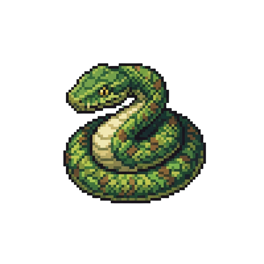 A Slippery Jungle Snake
