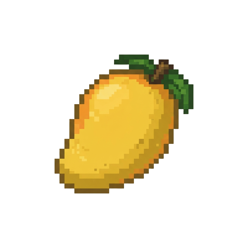 A Ripe Golden Mango