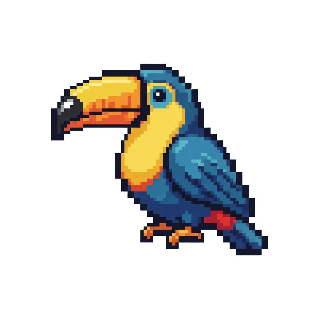 A Colorful Tropical Bird