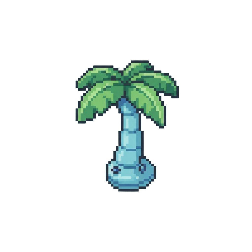 Miniature Inflatable Palm Tree