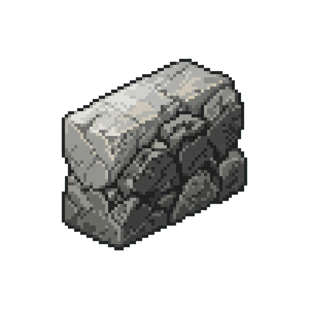 Textured Concrete Crushing Block Walls