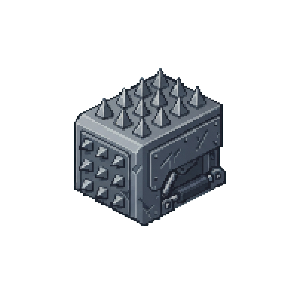 Spiked Hydraulic Steel Walls