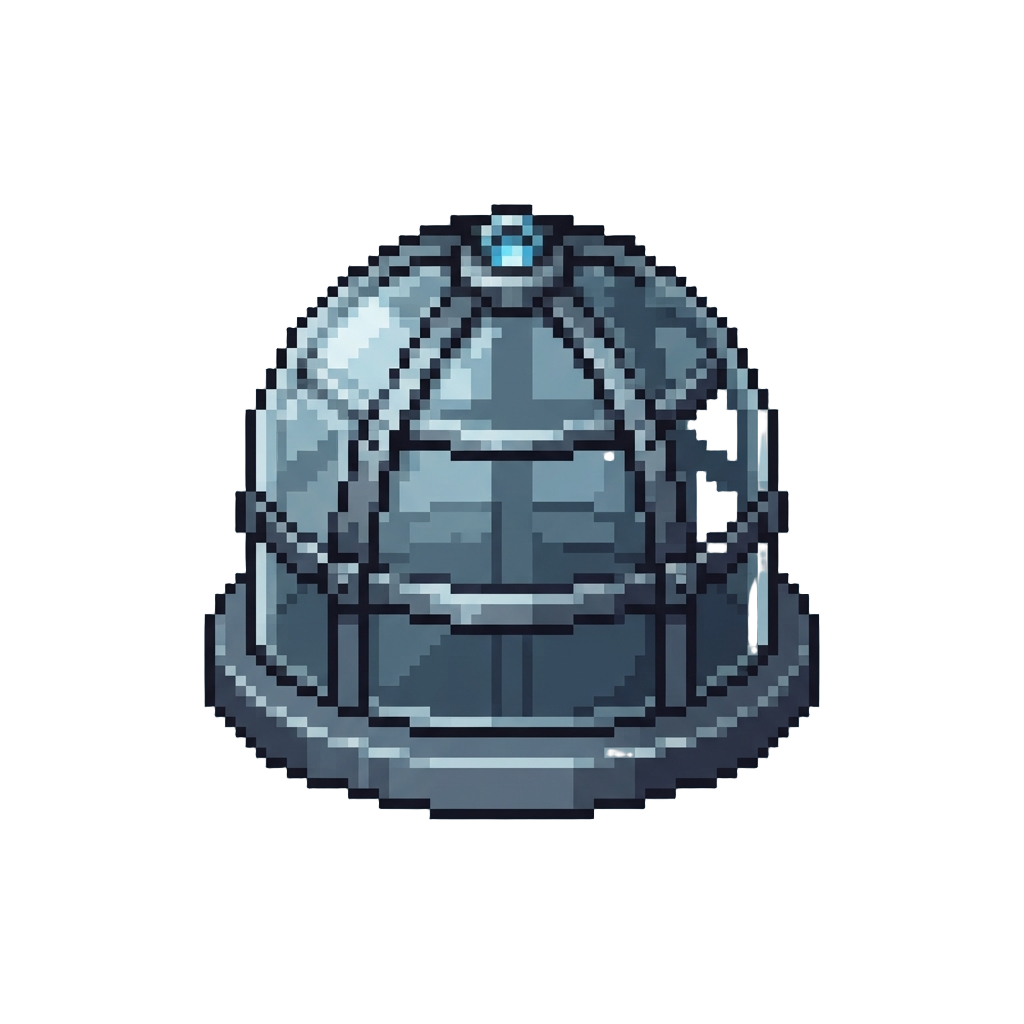 A Reinforced Transparent Prison Dome