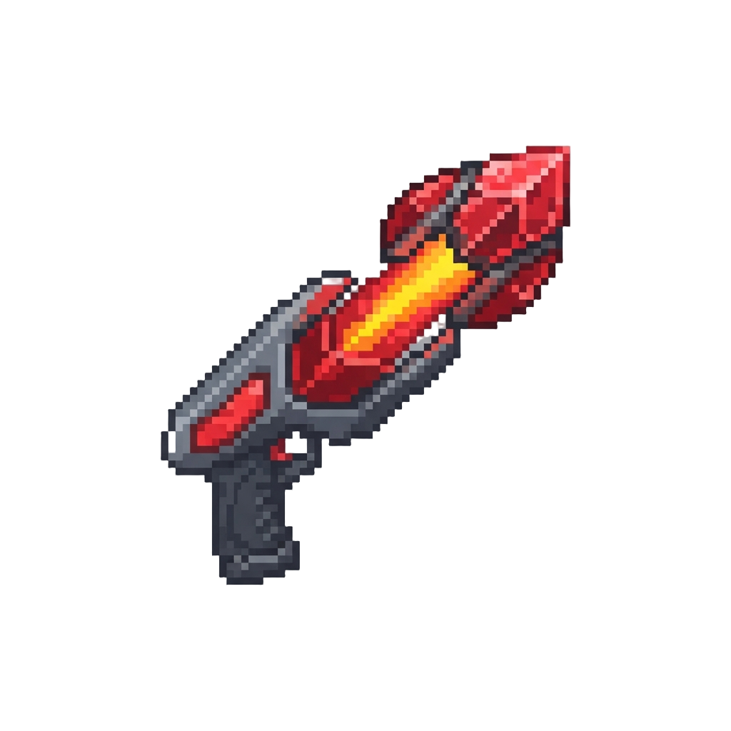 A Brilliant Red Disintegration Beam