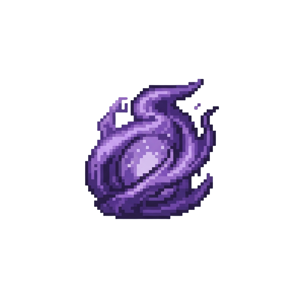 Deep Amethyst Purple Aura