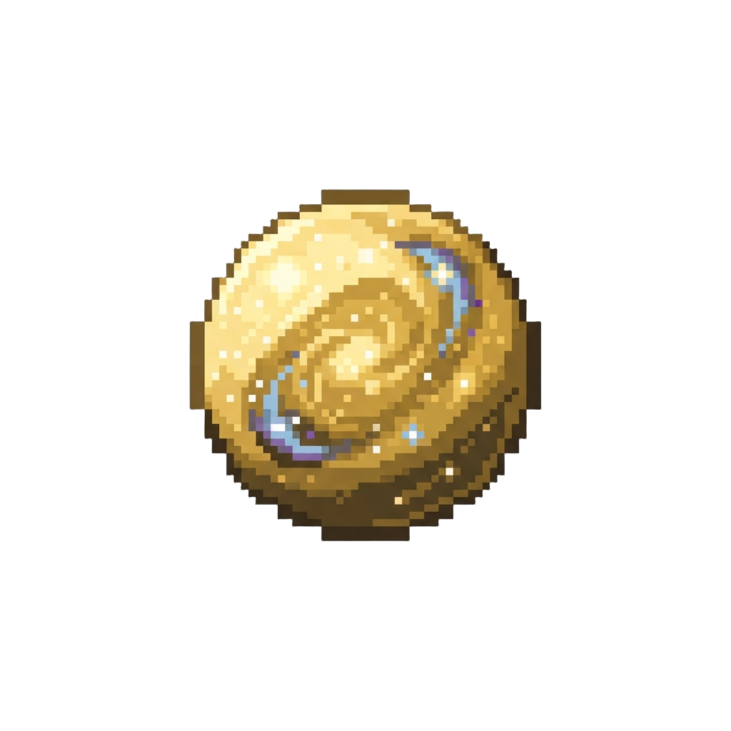Radiant Cosmic Gold Aura