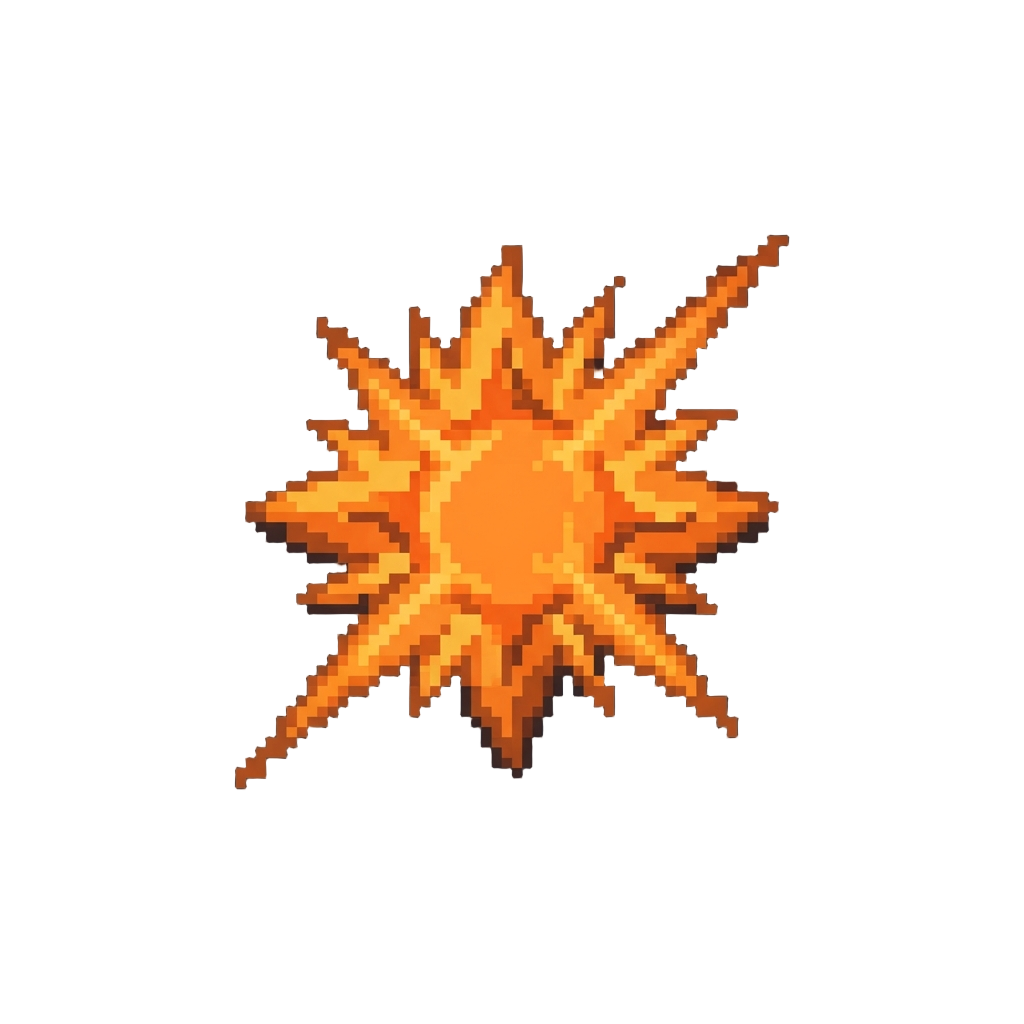 Sunburst Orange Aura