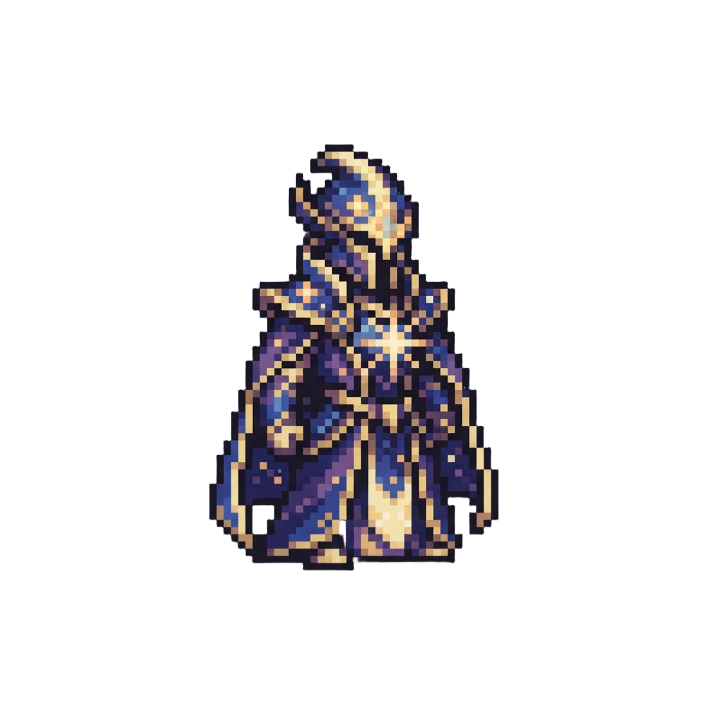 A Cosmic God Figure Who Remains Completely Unmoved by the Blow