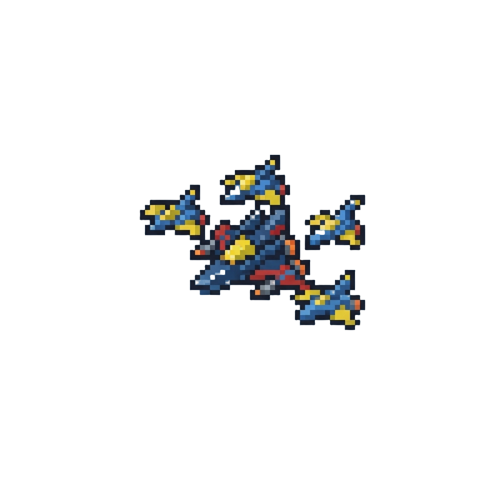 A Fleet of Arcade Starfighters