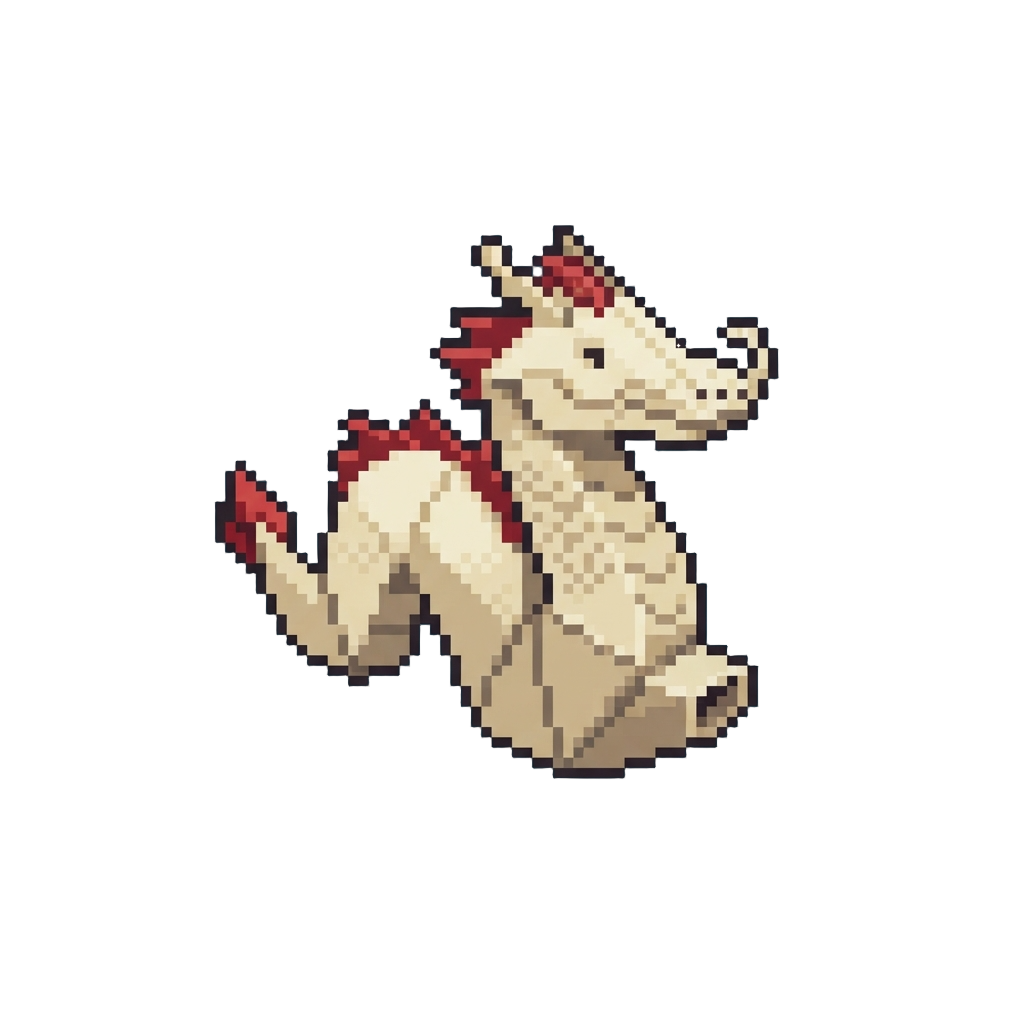 A Tiny Paper Dragon Whistle