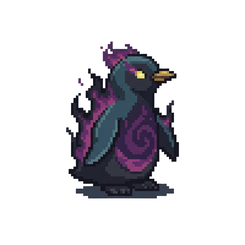 A Shadow-flame Void Penguin