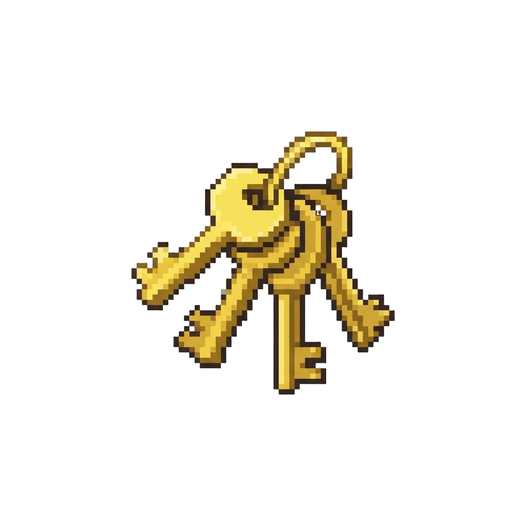 A Volume of Levitating Golden Keys