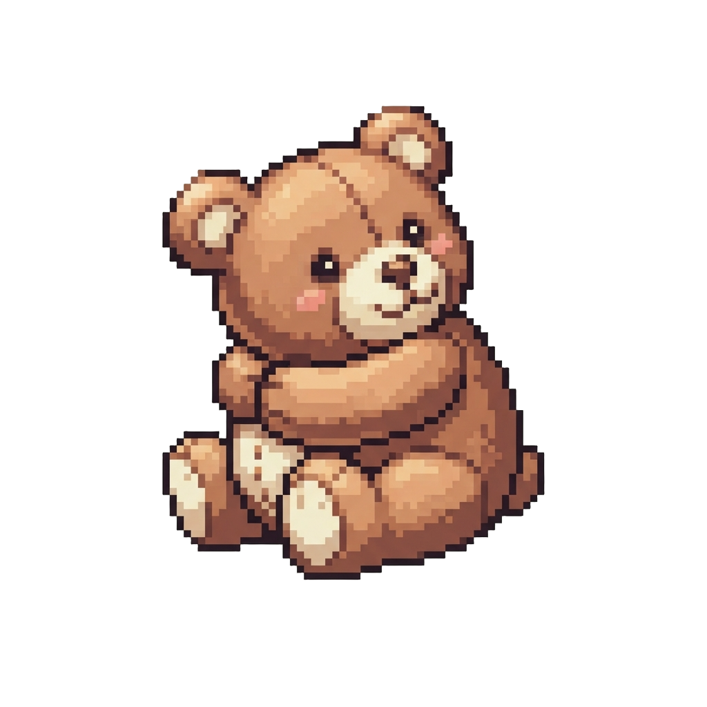 A Giant Friendly Plush Teddy Bear Giving a Big Hug