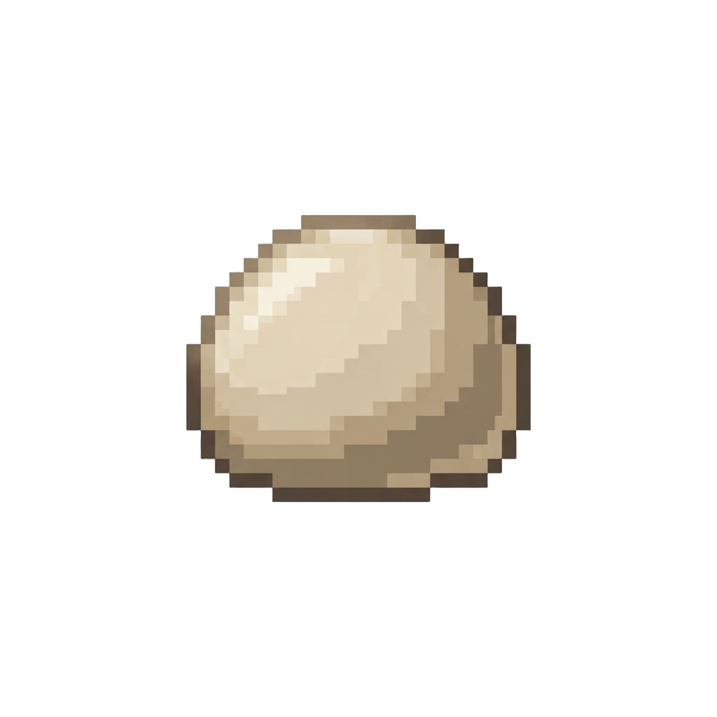A Miniature Plastic Pebble