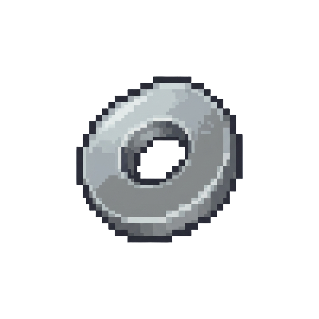A Tiny Metal Washer