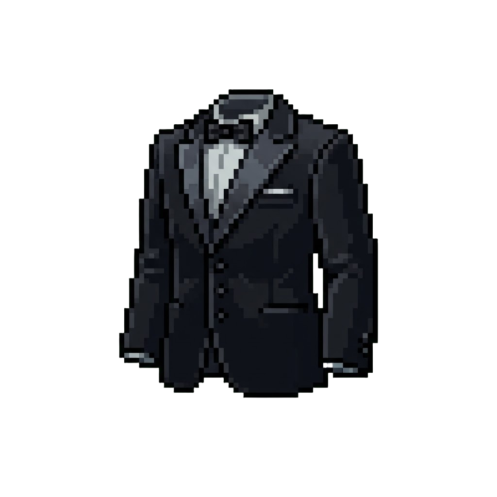 A Tailored Velvet Tuxedo with Satin Lapels
