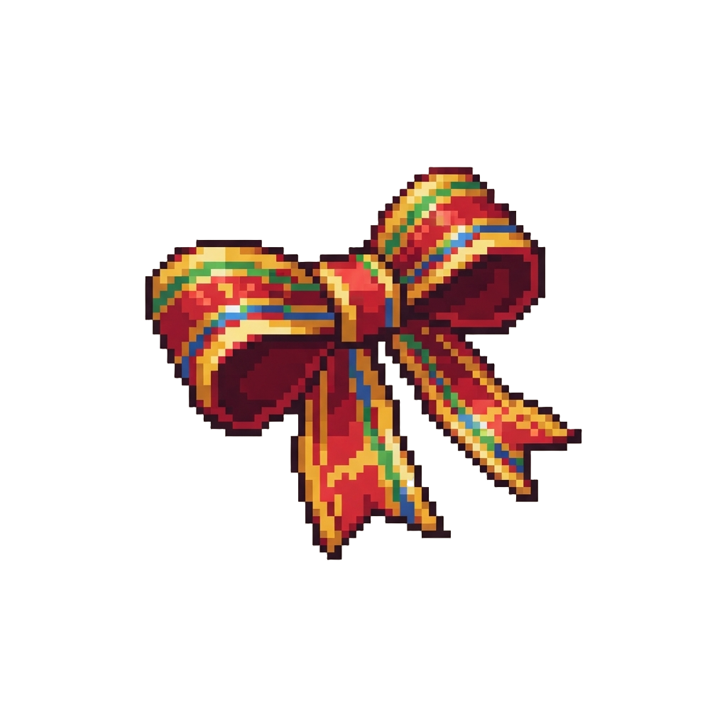 A Colorful Store Bow