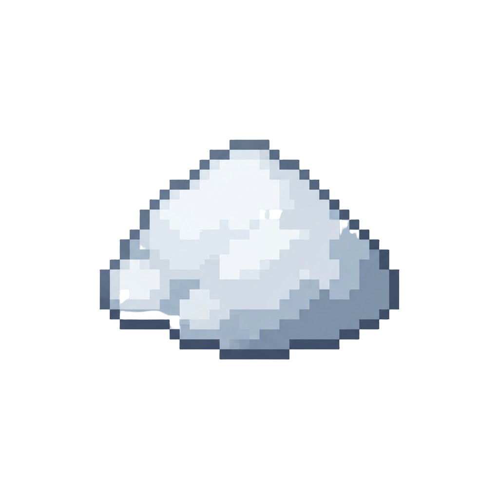 A Big Soft Snow Pile