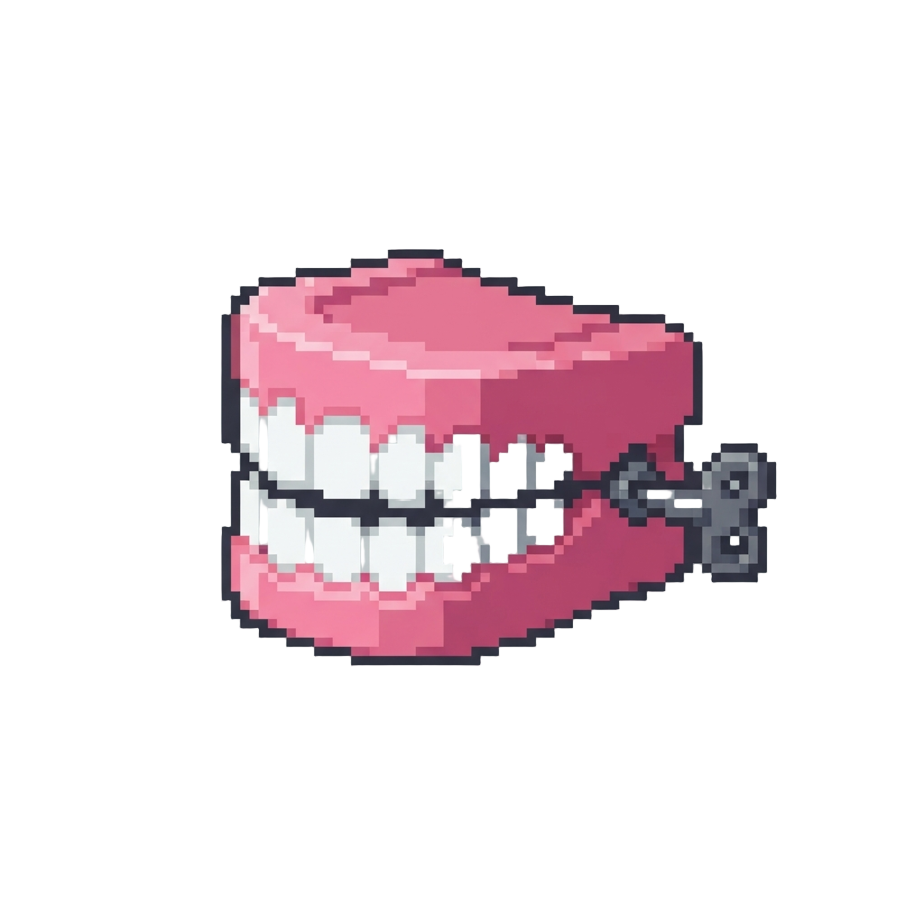 A Funny Chatter Teeth Toy
