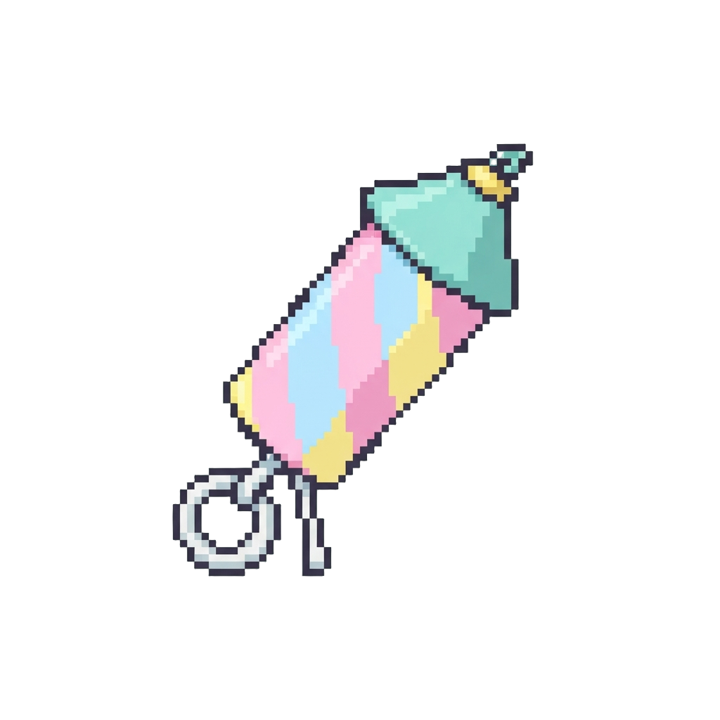 A Pastel Confetti Popper