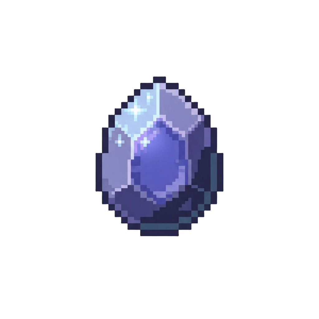 A Sparkling Gemstone Egg