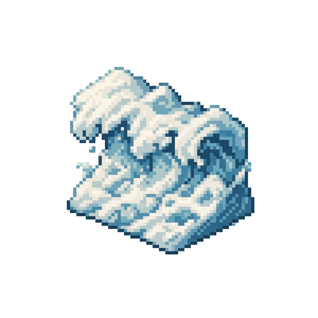 A Rogue Extra-large Wave Foam Wall