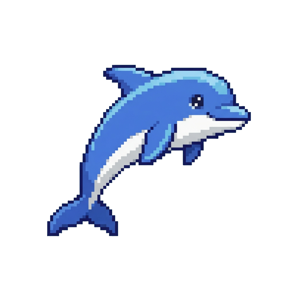 A Friendly Leaping Dolphin