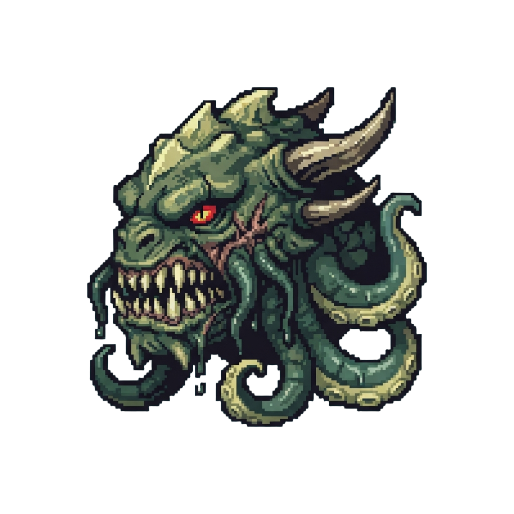 A Giant Mutated Sea Monster