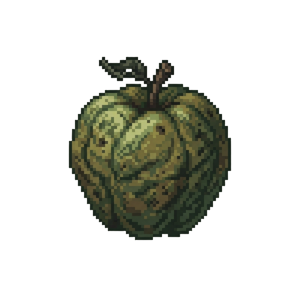 A Sour Wrinkled Swamp Apple