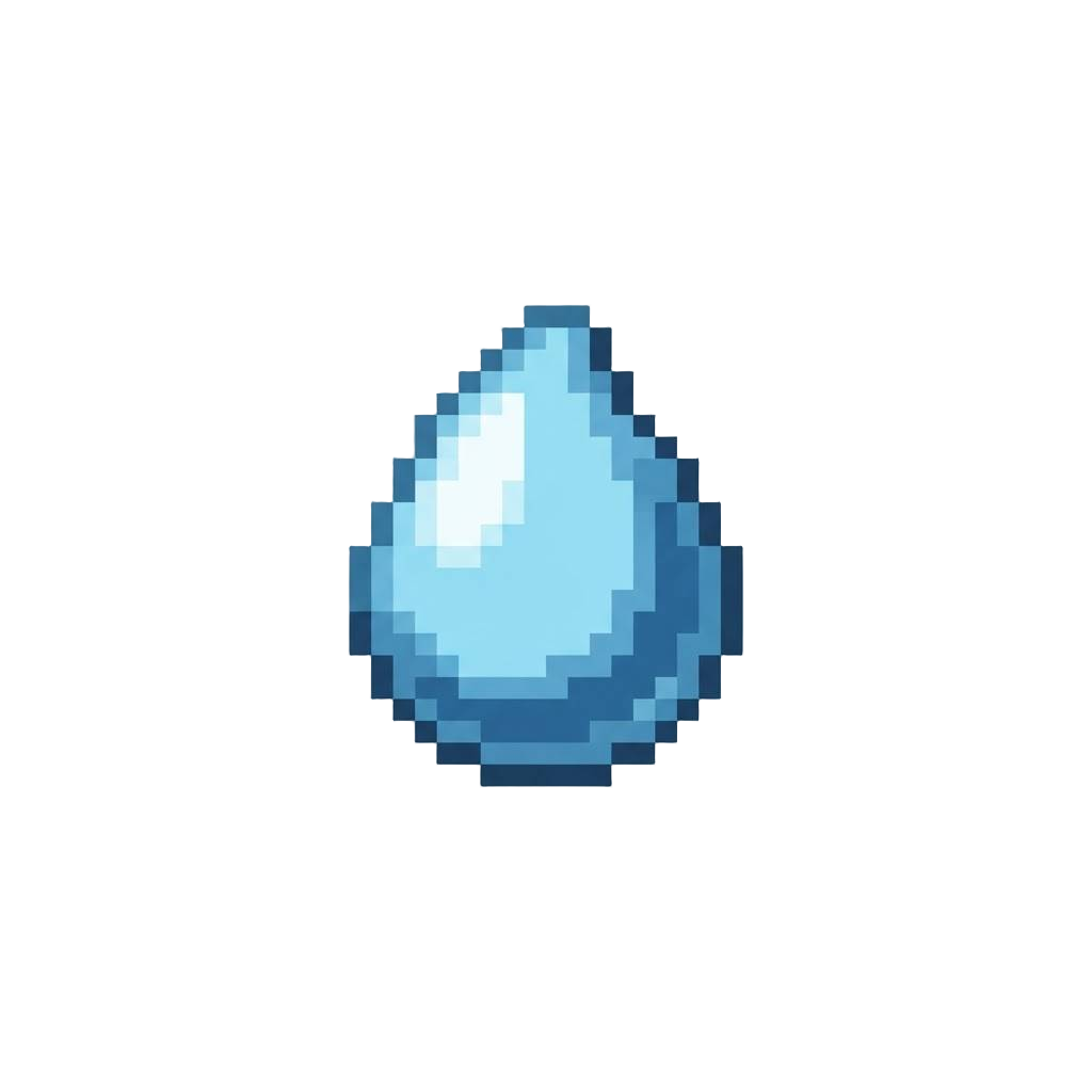 A Bobbing Water Droplet