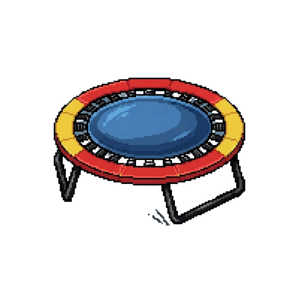 A Giant Runaway Trampoline