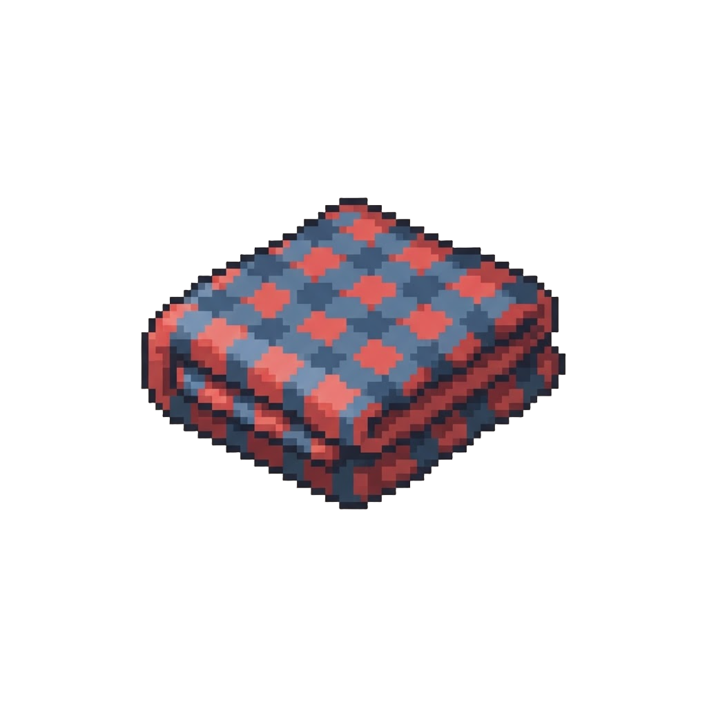 A Cozy Checkered Fleece Blanket