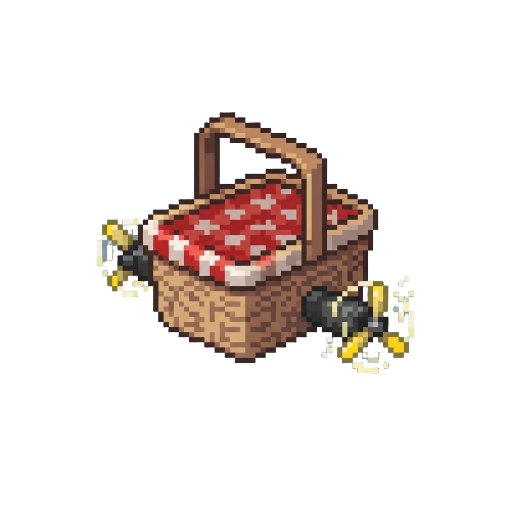 A Flying Picnic Basket
