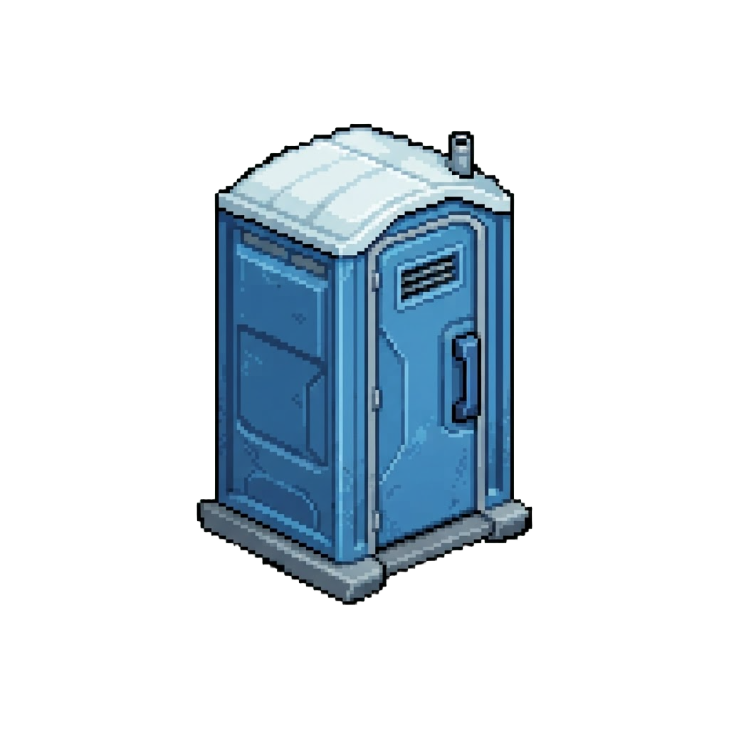 A Full-sized Spinning Porta-potty