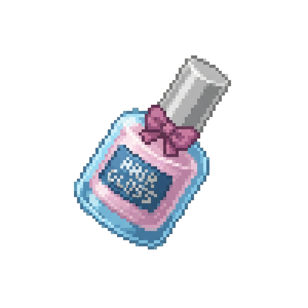 A High-gloss Glass-hair Polish with a Confident Slow-motion Head Tilt