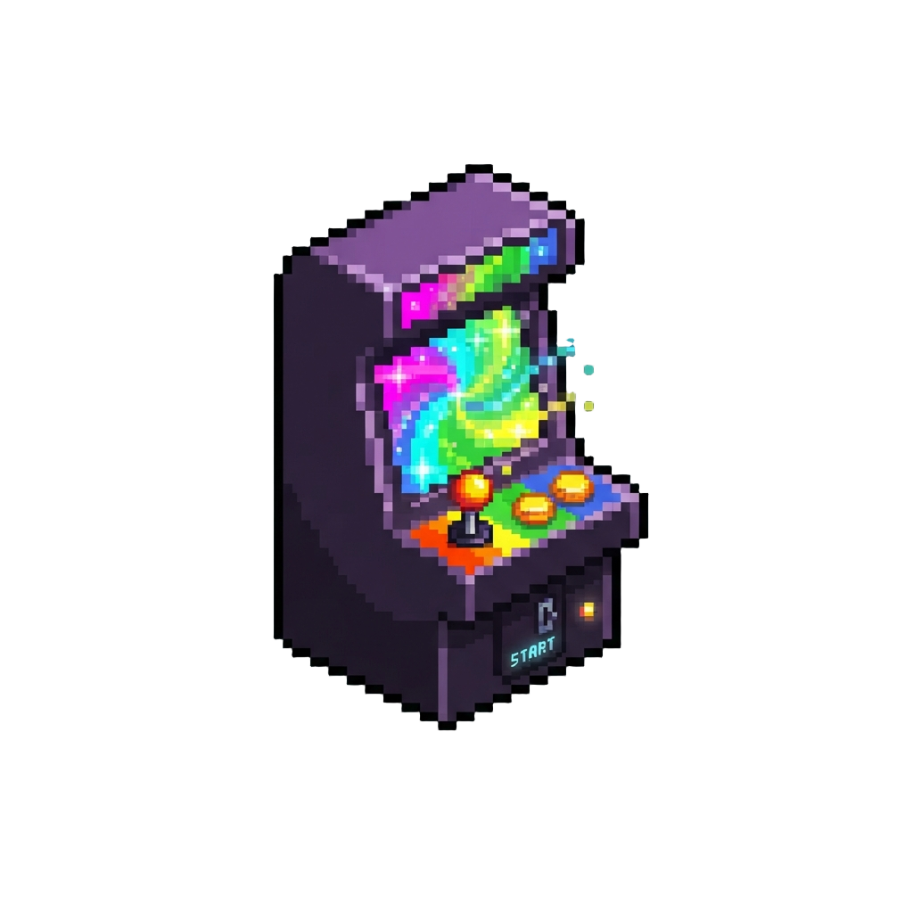 A Dizzying Psychedelic Arcade of Shifting Spectrum Lights