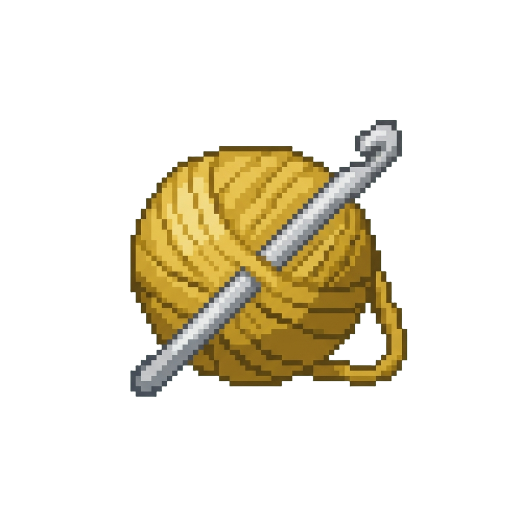 Cozy Mustard Yellow Yarn and a Silver Hook