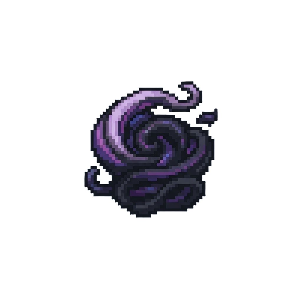 Shadowy Dark-matter Tendrils