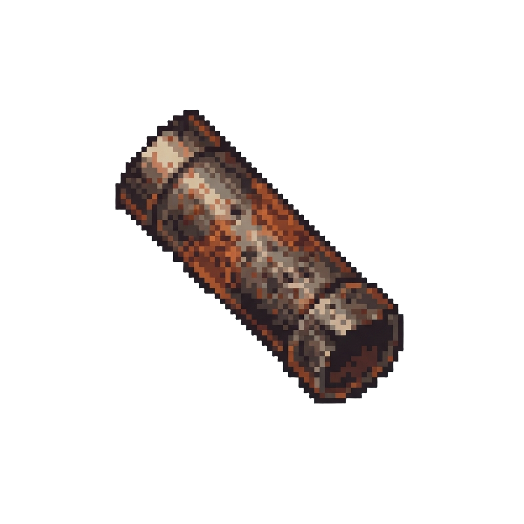 A Rusty Metal Pipe