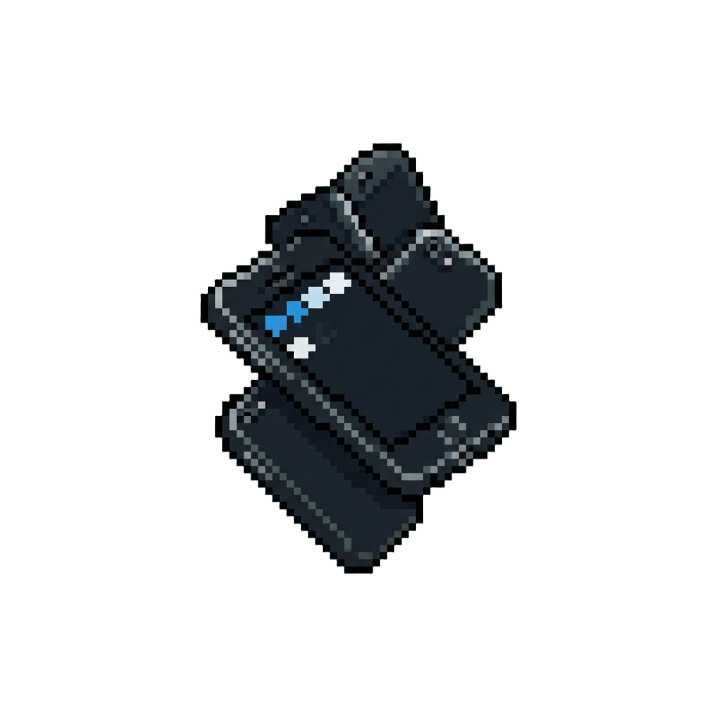 A Downpour of Midnight Black Smartphones