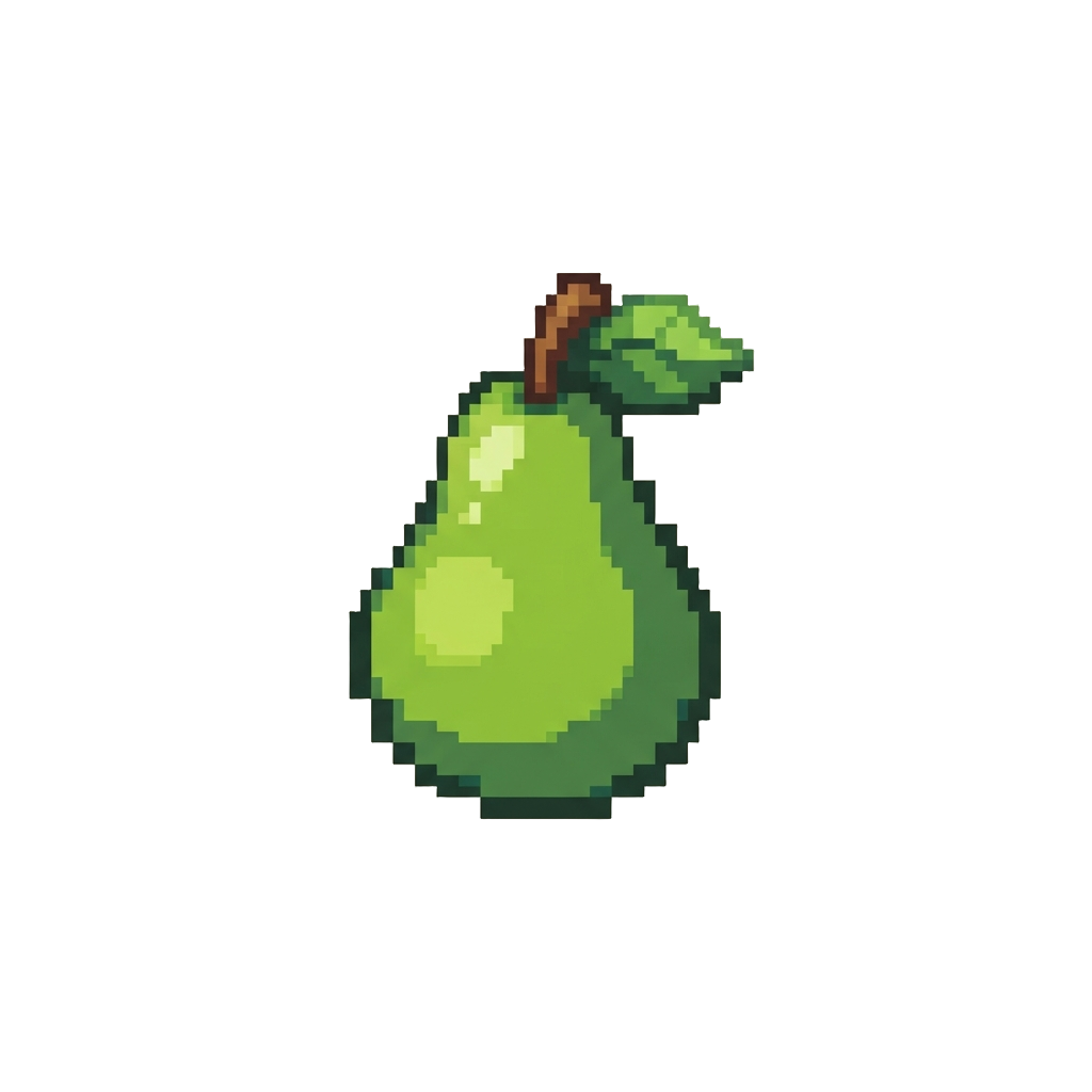 A Heavy Downpour of Juicy Green Pears